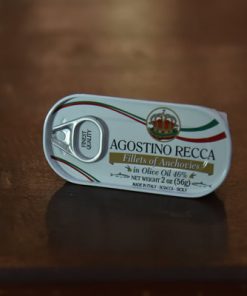 FILE ANCHOVA IT AGOSTINO RECCA EM AZEITE 25X56G