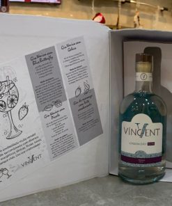 Kit Gin + taça + especiarias Vincent