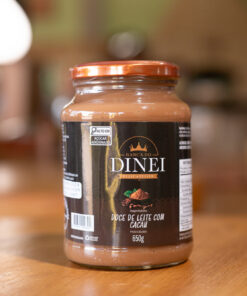 DOCE DE LEITE COM CACAU DINEI 650G