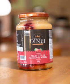 DOCE DE LEITE COM MORANGO DINEI 650G