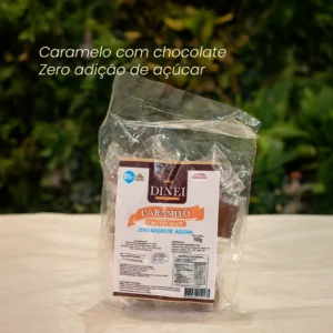 Bala Caramelo Com Chocolate 100G