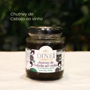CHUTNEY DE CEBOLA AO VINHO DINEI 240G