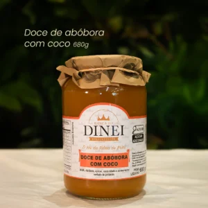 Doce De Abobora Cremosa Com Coco 680G