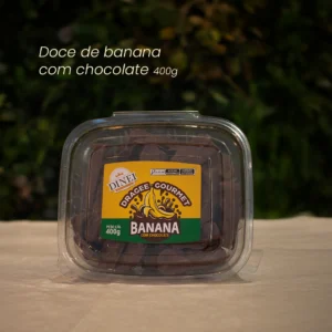 Doce De Banana Com Chocolate Dragge 400G