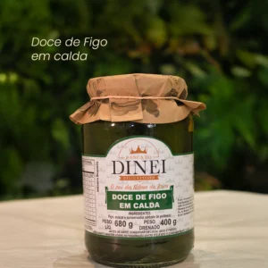 Doce De Figo Em Calda Caseiro Pote 500G