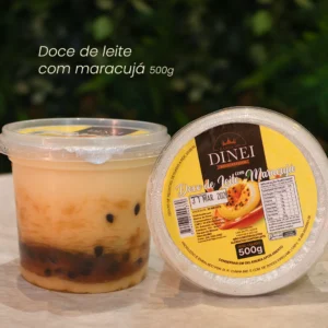Doce De Leite Com Maracuja Pote 500G