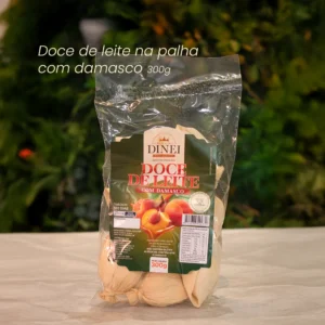 Doce De Leite Com Damasco Na Palha 300G
