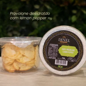 Provolone Desidratado Lemon Pepper 70G Pote