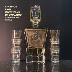 CACHACA DINEI ENVELHECIDA EM CARVALHO AMERICANO 750ML
